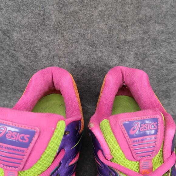 Asics Shoes Womens 11 Athletic Trainers Gel Nimbus 15 Running Sneakers Pink - Picture 4 of 16